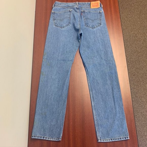 Men's 505 Levi's High Rise Mom Jeans - Picture 5 of 7